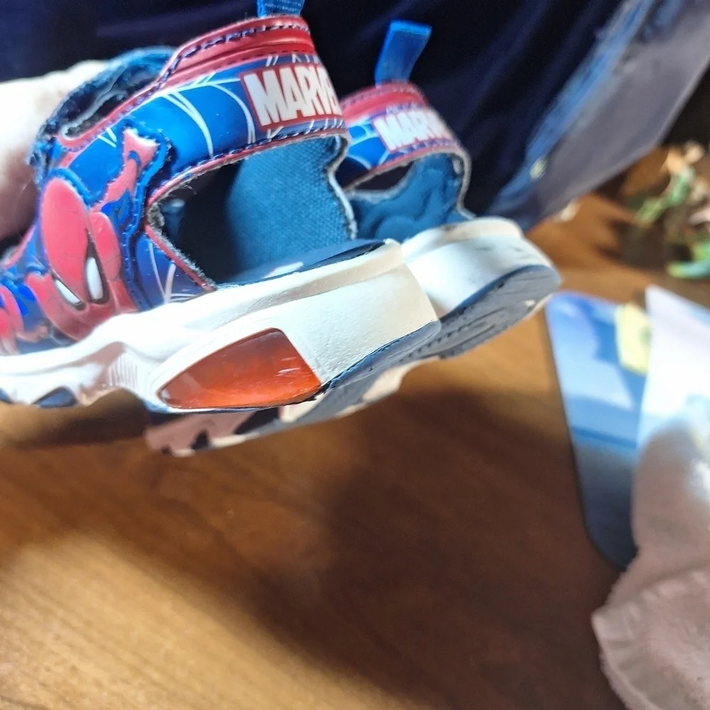 Spiderman sandles 9